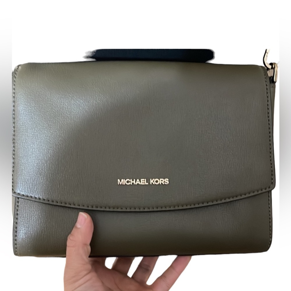MK olive green crossbody
